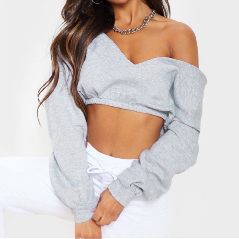Cropped Crewneck
